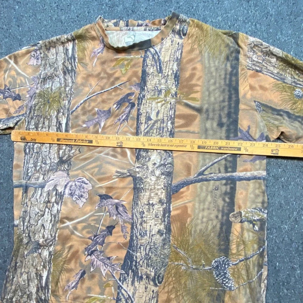Longleaf Camo Shirt Sz XL Mens Brown Camouflage Forest Hunting Skater Streetwear